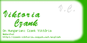 viktoria czank business card