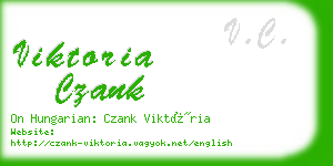 viktoria czank business card